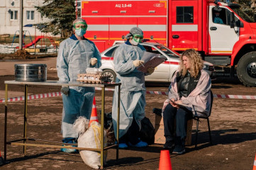 в Смоленском районе прошли межрегиональные командно-штабные учения по организации и проведению мероприятий по локализации и ликвидации условного очага высокопатогенного гриппа птиц (ВГП) - фото - 4